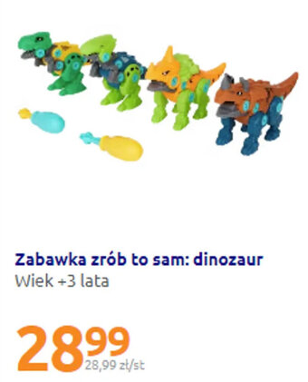Action Zabawka zrób to sam: dinozaur oferta