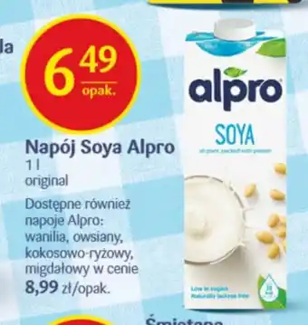 Delikatesy Centrum Napój Soya Alpro 1l oferta
