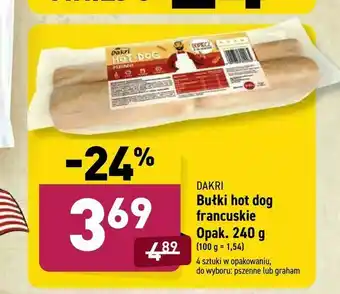 ALDI Bułki hot dog francuskie oferta