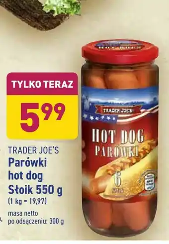ALDI Parówki hot dog oferta