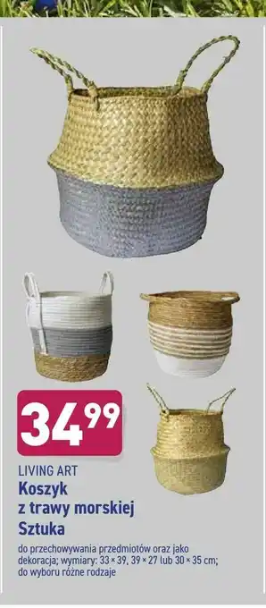 ALDI Koszyk z trawy morskiej oferta