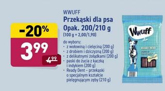 ALDI Przekąski dla psa oferta