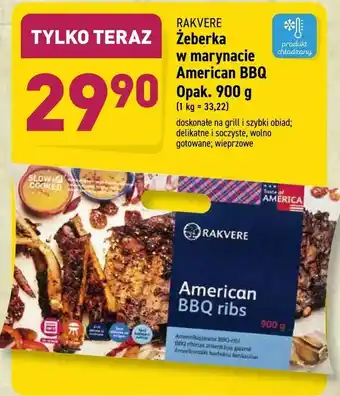 ALDI Żeberka w marynacie American BBQ oferta