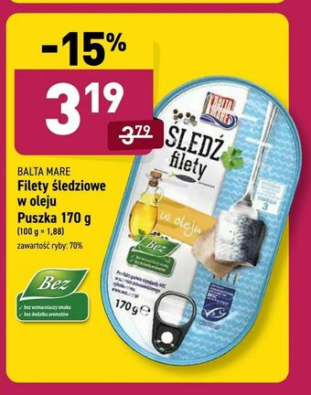 ALDI Filety śledziowe w oleju oferta