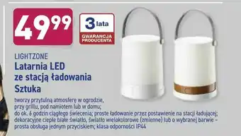 Latarnia LED ze stacją ładowania