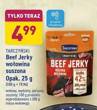 ALDI Beef Jerky wołowina suszona oferta