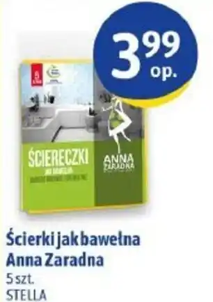 Euro Sklep Stella Ścierki jak bawełna Anna Zaradna 5szt. oferta