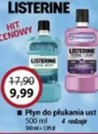 Drogerie Polskie Listerine Płyn do płukania ust 500ml 4 rodzaje oferta