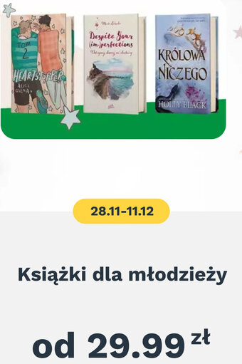 Biedronka Książki dla młodzieży oferta