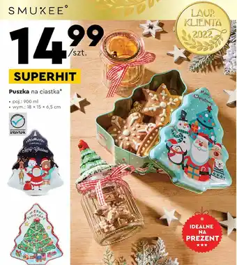 Biedronka Puszka na ciasteczka smukee kitchen oferta