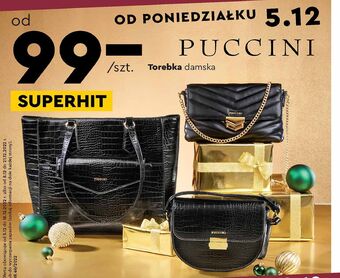 Biedronka Torebka damska puccini oferta
