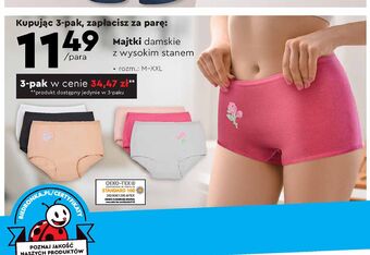 Biedronka Majtki z wysokim stanem m-xxl tom & rose oferta