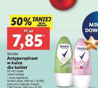 Lidl Antyperspirant rexona sexy bouquet oferta