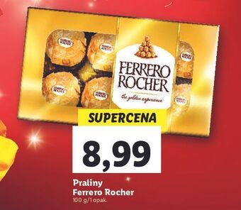 Lidl Bombonierka ferrero rocher oferta