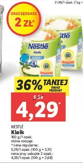 Kleik kukurydziany nestle