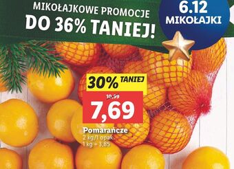 Lidl Pomarańcze oferta