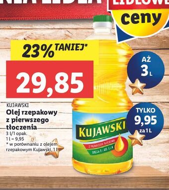 Lidl Olej rzepakowy kujawski oferta