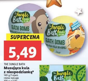 Lidl Kula musująca do kąpieli blackberry the jungle bath oferta