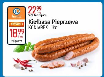 E.Leclerc Kiełbasa pieprzowa koniarek oferta