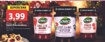 Lidl Dżem z czarnej porzeczki łowicz oferta
