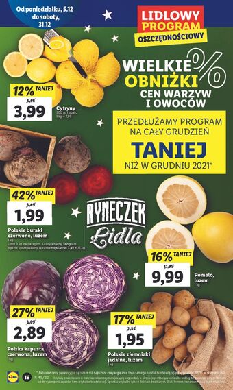 Lidl Buraki oferta