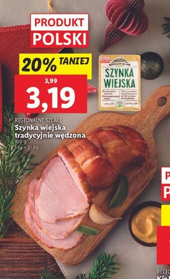 Lidl Szynka wiejska regionalne szlaki oferta