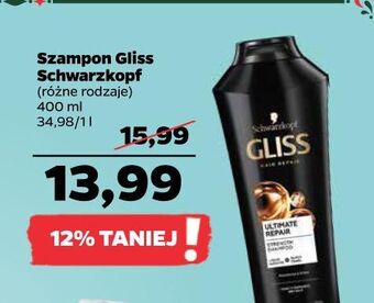 Netto Szampon do włosów gliss kur ultimate repair oferta