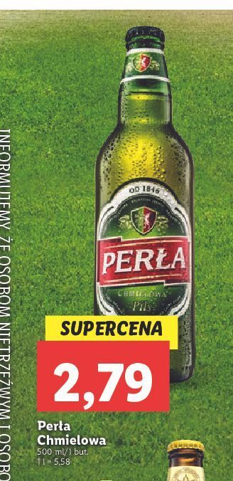 Lidl Piwo perła chmielowa oferta
