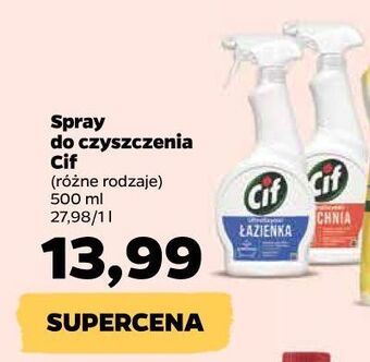 Netto Spray do kuchni ultrafast cif kitchen oferta