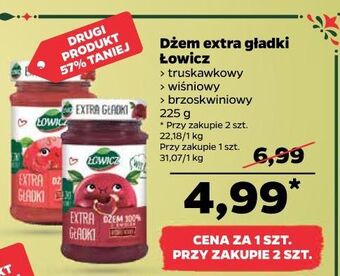 Netto Dżem extra gładki wiśniowy łowicz 100% z owoców oferta