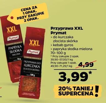 Netto Przyprawa kebab-gyros prymat oferta
