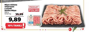 Netto Mięso mielone wieprzowe z szynki sztuka mięsa netto oferta
