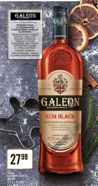 Dino Rum galeon black oferta