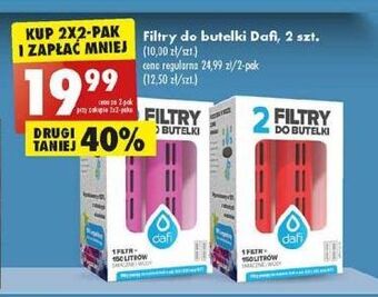 Filtry do butelki różowe dafi