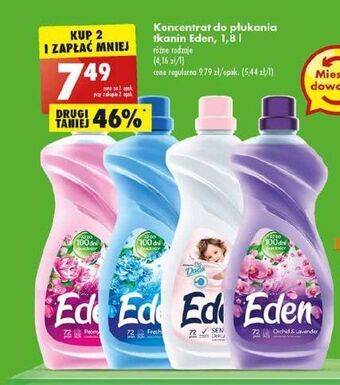 Biedronka Płyn do płukania tkanin orchid & lavender eden olejki naturalne oferta