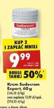 Biedronka Krem na odparzenia expert sudocrem oferta