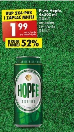 Piwo hopfe pilsner
