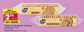 Biedronka Ciastka owsiane z sezamem bonitki oferta