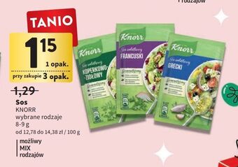 Intermarche Grecki knorr sos sałatkowy oferta