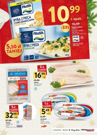 Intermarche Ryba z pieca brokułami frosta oferta