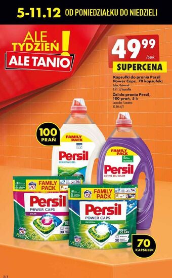 Kapsułki do prania deep clean universal persil power caps