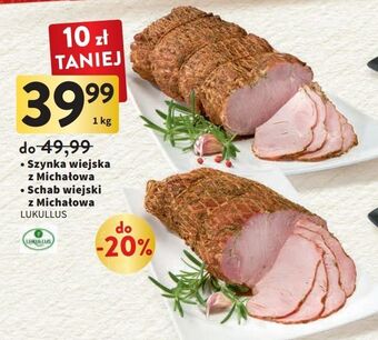Intermarche Szynka wiejska z michałowa lukullus oferta