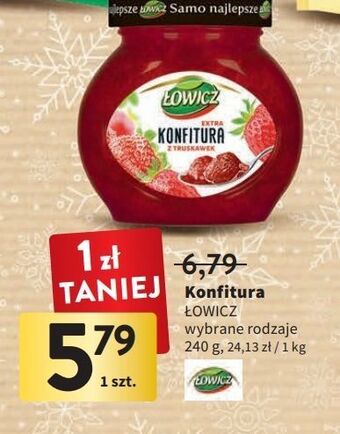 Intermarche Konfitura truskawkowa łowicz oferta
