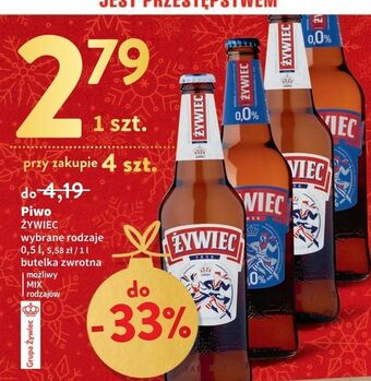 Intermarche Piwo żywiec jasne pełne oferta