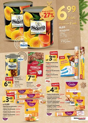 Intermarche Brzoskwinie połówki paquito oferta