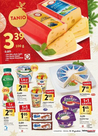 Intermarche Ser rycki maasdam ryki oferta