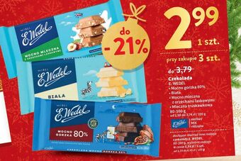 Intermarche Czekolada biała e. wedel oferta