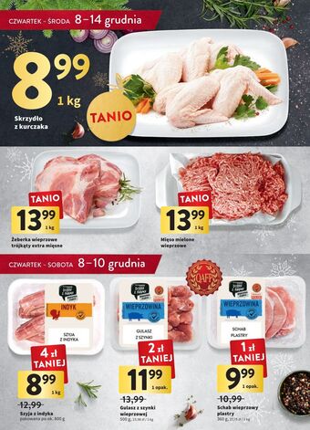 Intermarche Żeberka wieprzowe trójkąty extra mięsne oferta