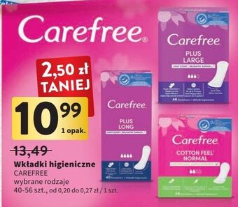 Intermarche Wkładki cotton aloe carefree oferta