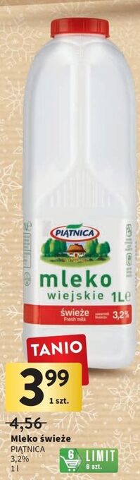 Intermarche Mleko wiejskie 3.2% piątnica oferta